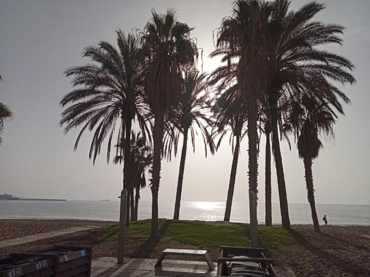" El Rebalaje"Playa 550M-Centro 1'8Km-Parking Apartment Malaga Bagian luar foto