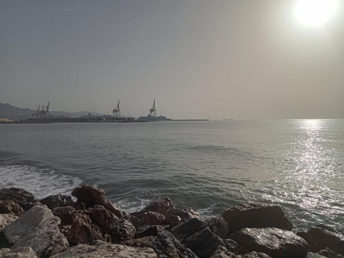 " El Rebalaje"Playa 550M-Centro 1'8Km-Parking Apartment Malaga Bagian luar foto