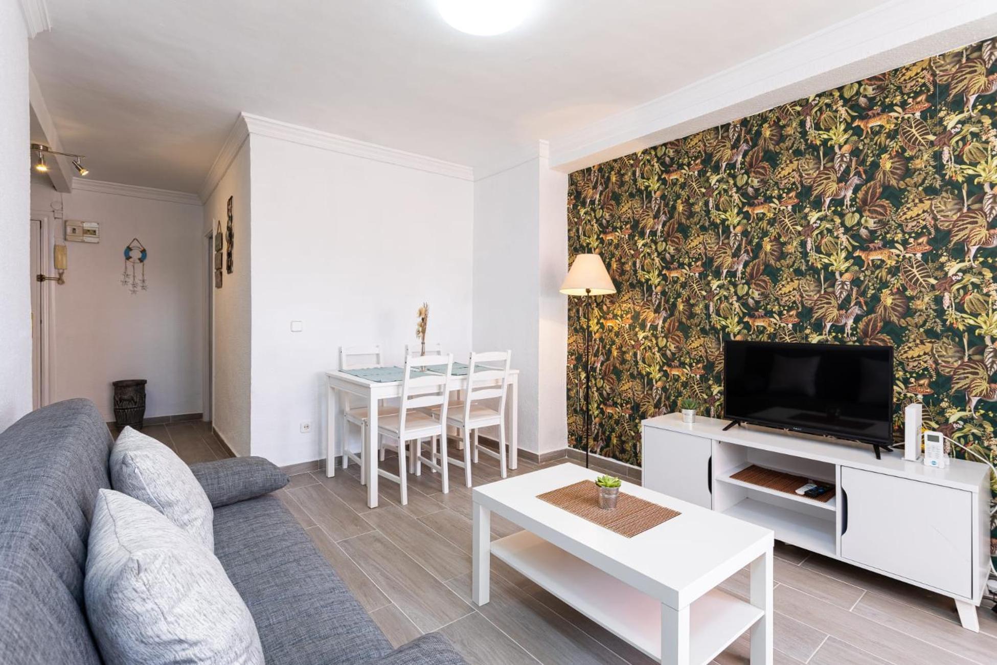 " El Rebalaje"Playa 550M-Centro 1'8Km-Parking Apartment Malaga Bagian luar foto