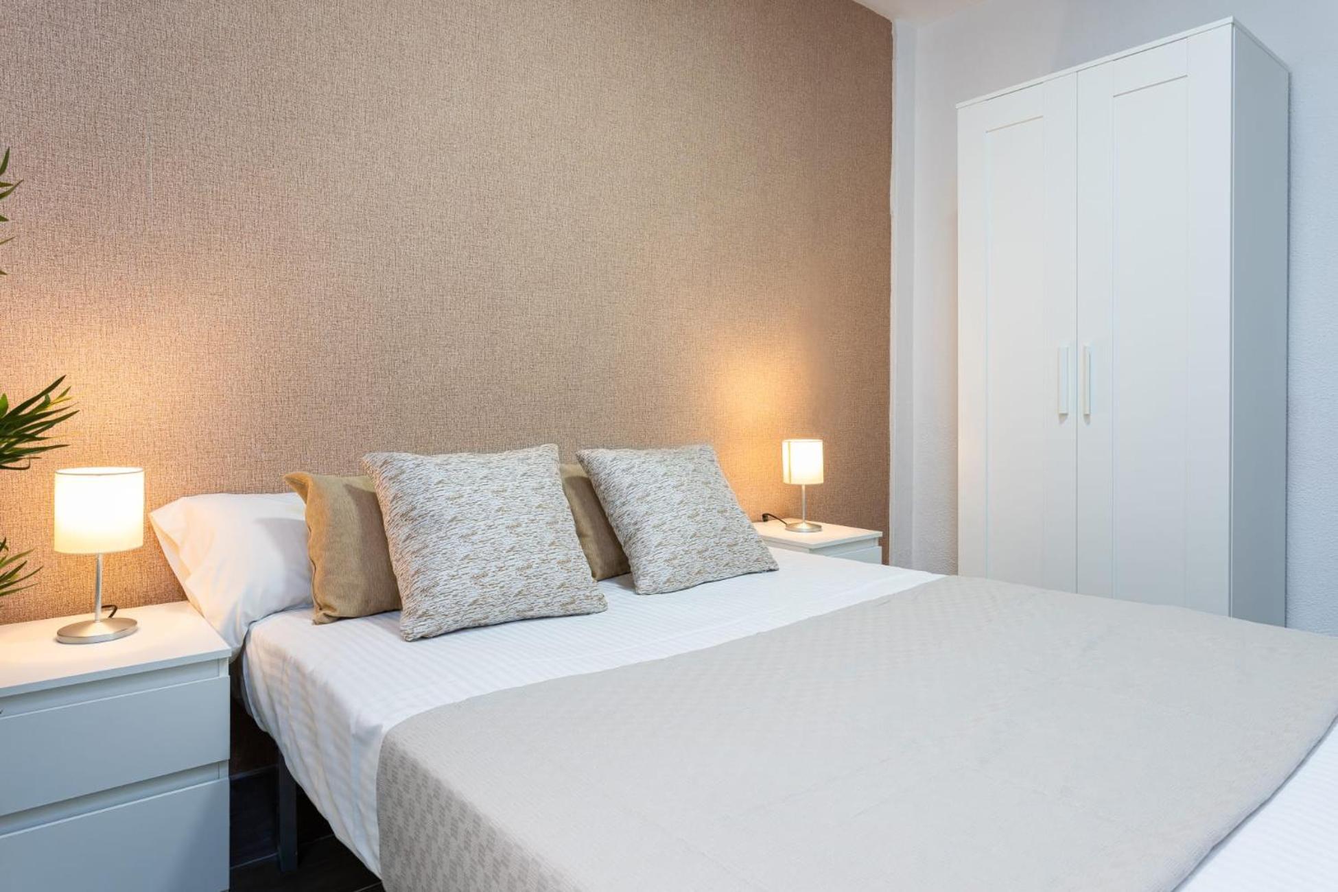 " El Rebalaje"Playa 550M-Centro 1'8Km-Parking Apartment Malaga Bagian luar foto