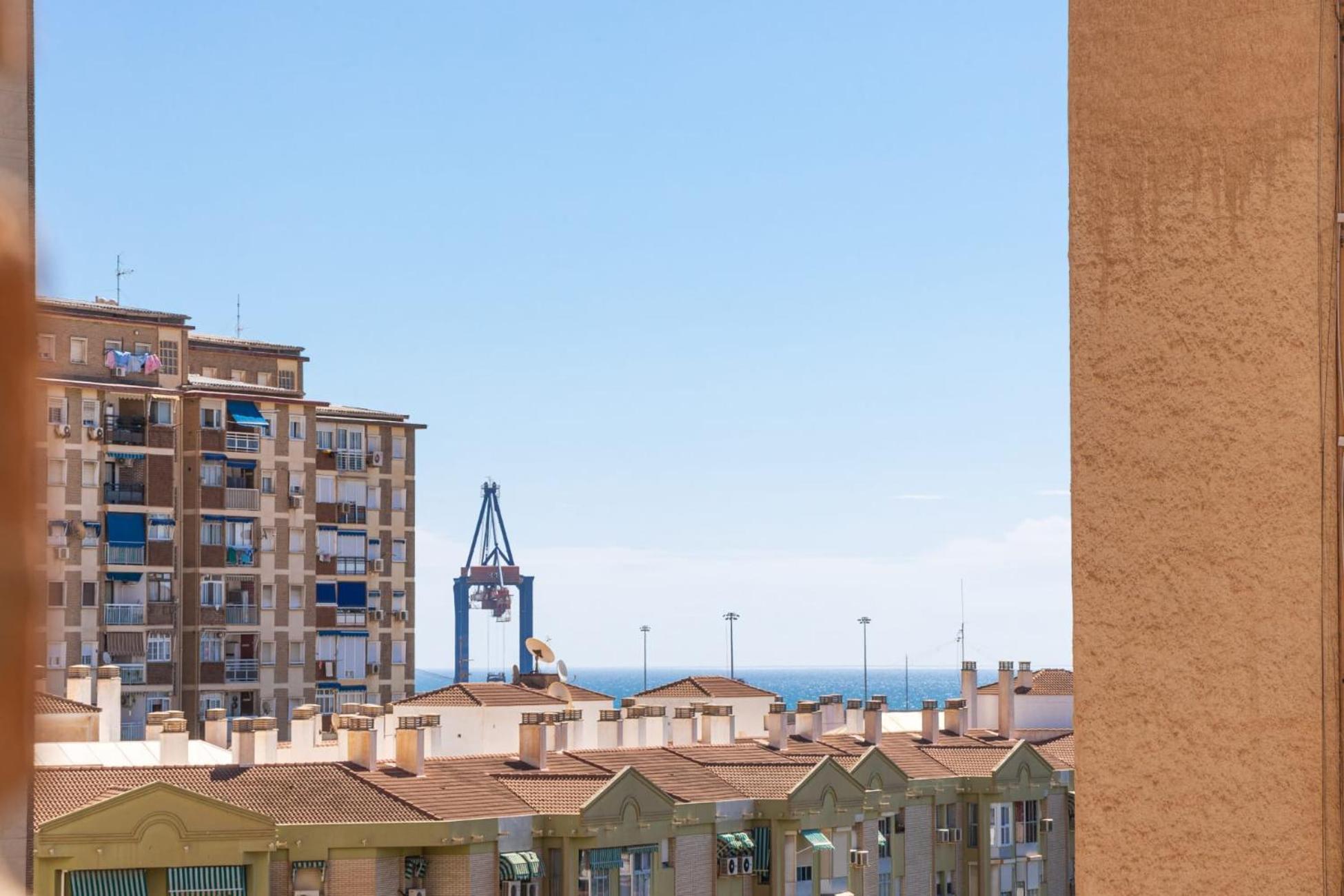 " El Rebalaje"Playa 550M-Centro 1'8Km-Parking Apartment Malaga Bagian luar foto