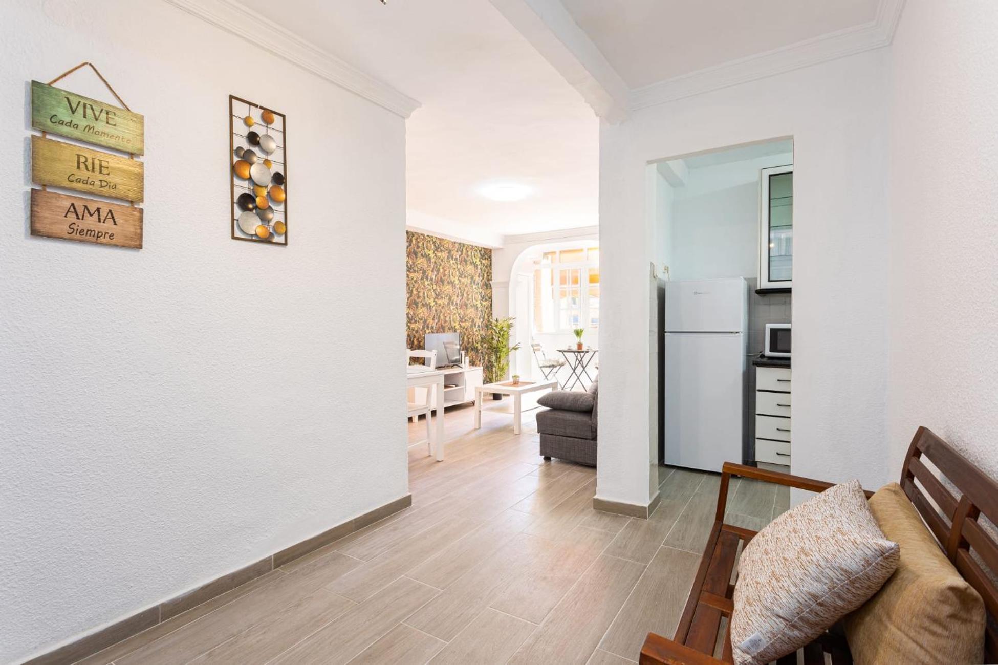 " El Rebalaje"Playa 550M-Centro 1'8Km-Parking Apartment Malaga Bagian luar foto
